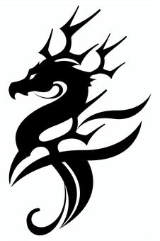 2024 お正月イラスト まなりくん×辰 たつ藤井寺市