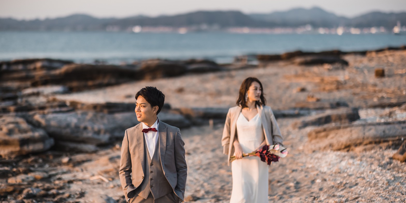 千葉ロケーション前撮りドローン撮影対応 - 東京で結婚式オープニングムービー制作、前撮りならLitz