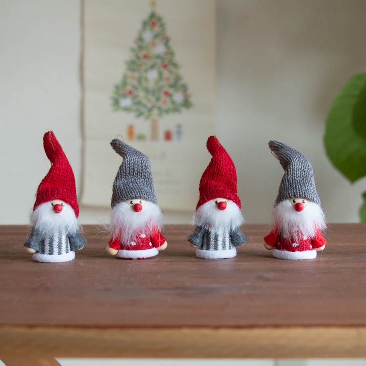 クリスマスフェルトオーナメント 10個セットiichi 日々の暮らしを心地よくするハンドメイドやアンティークのマーケットプレイス