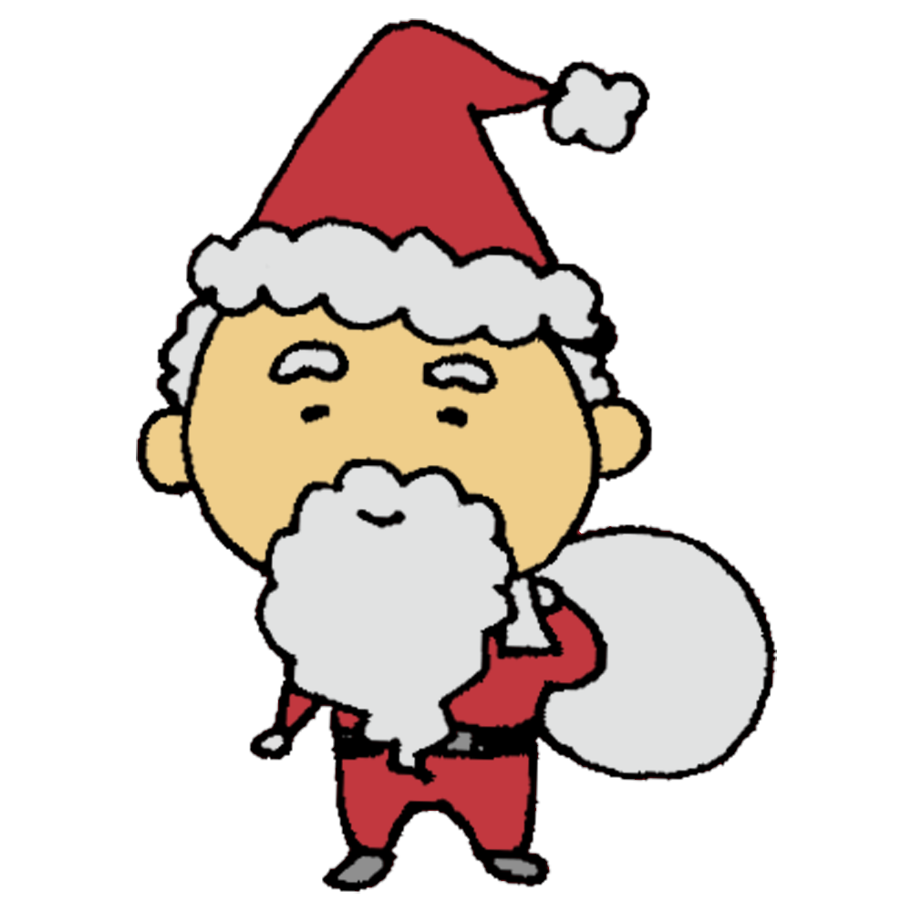 クリスマス サンタクロース オリジナル イラスト