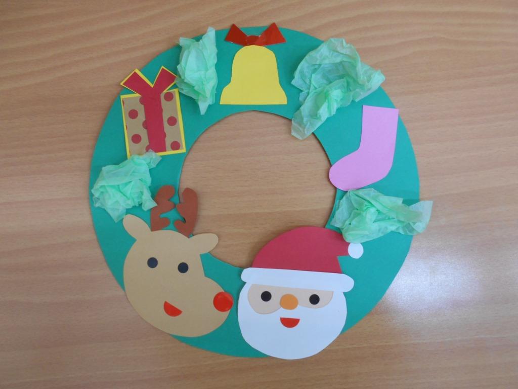 クリスマス製作 立体クリスマスツリー～簡単！0歳児や1歳児も◎～