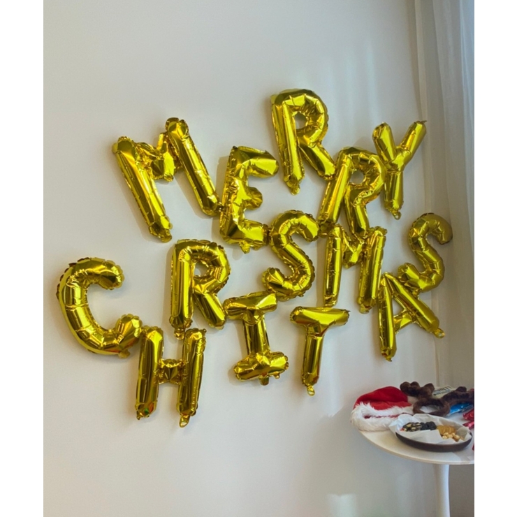 バルーン 風船 クリスマス 飾り 文字 飾り付け 装飾 室内 パーティー 飾りつけ 雑貨 文字バルーン クリスマススセット :ウォールステッカーのスクウェア - 通販 - Yahoo!ショッピング