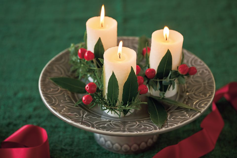 クリスマスの粘土キャンドルのワークショップ向け工作キット TUKTUK子供工作館