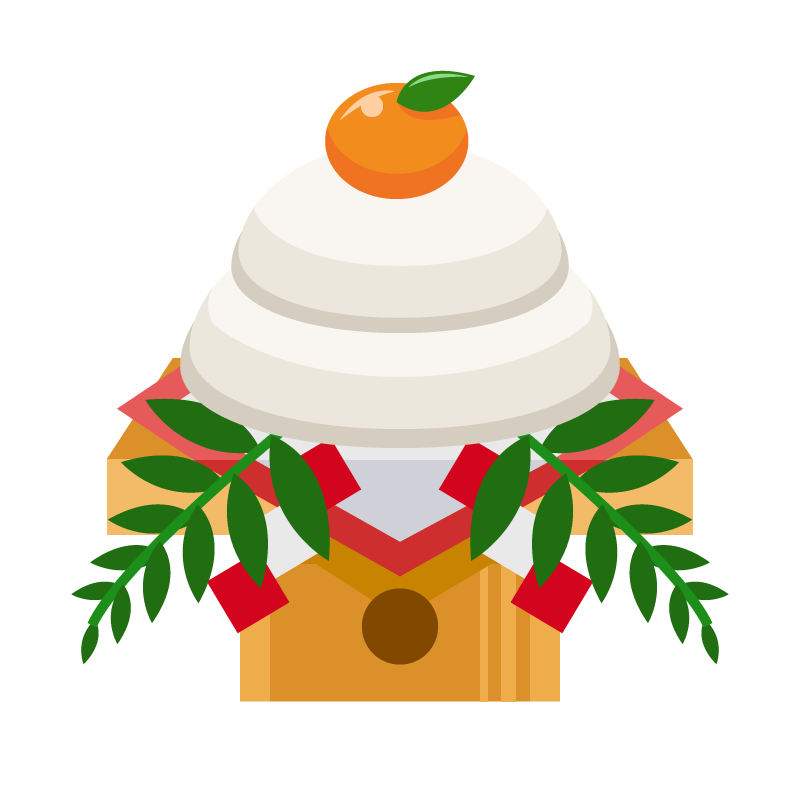 鏡餅 正月飾り お正月 イラストのイラスト素材68596389- PIXTA