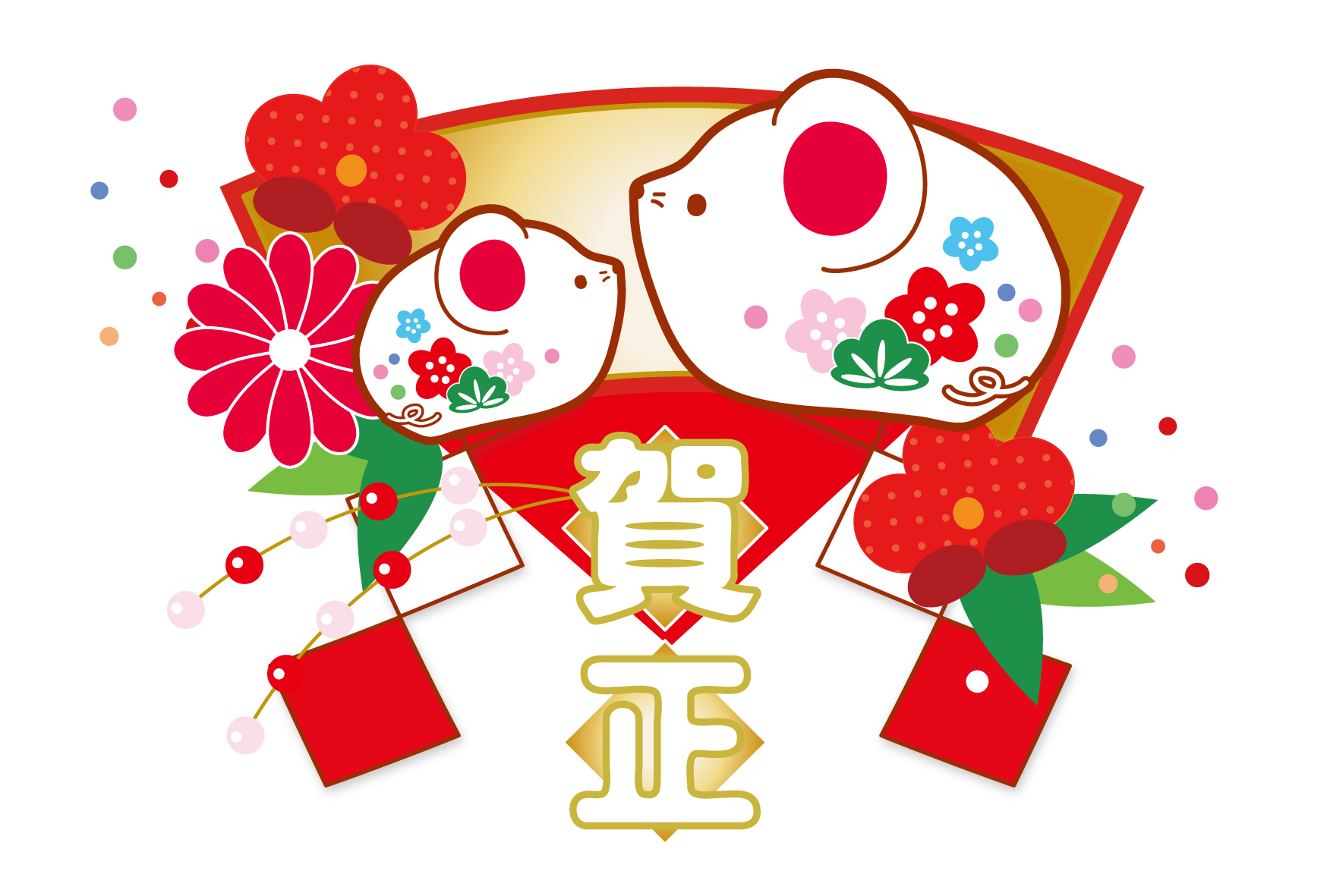 お正月しめ縄イラスト : ID-3759ご当地写真・イラスト素材サイト PICTY ピクティ