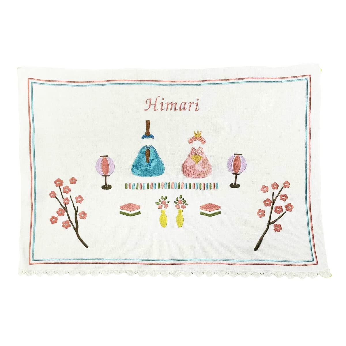 刺繍タペストリー インテリア雑貨 楽天市場 刺繍タペストリー L ひな祭り タペストリー おしゃれ