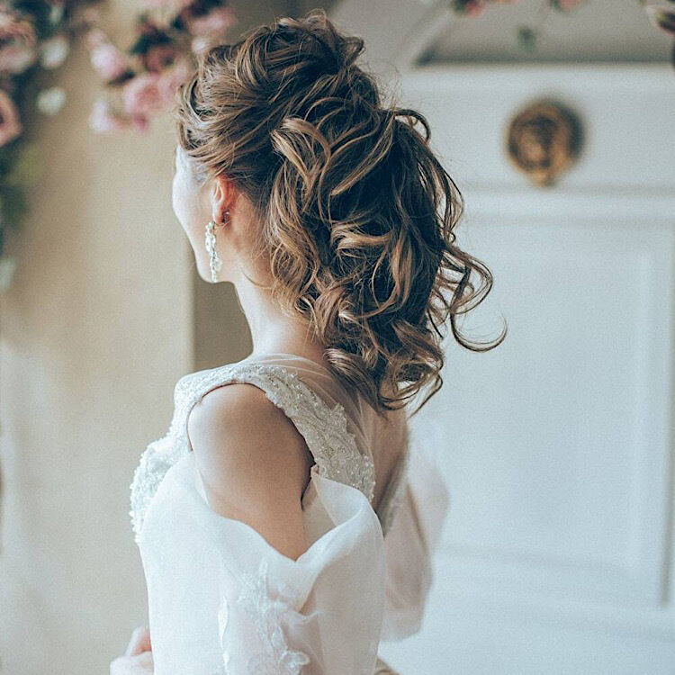 花嫁の髪型21選ウェディングドレス・和装に似合うヘアセットと髪型選び