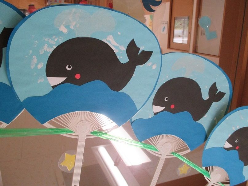 夏祭りに向けてうちわを製作しました。 各学年とても素敵なうちわが出来ましたね💓 ※うちわの裏には夏祭りの日程が貼ってあります。 こばと幼稚園認定こども園串間市夏祭りに向けてうちわ製作うちわのデザイン