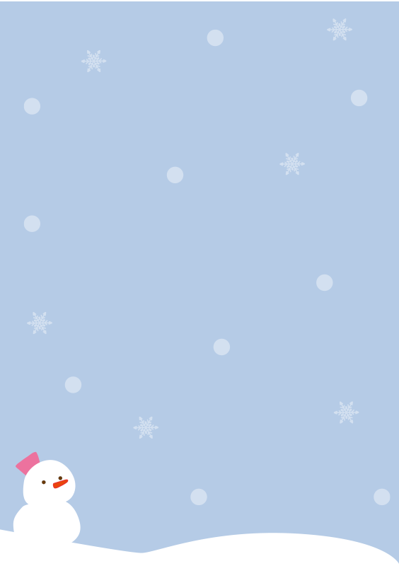 冬におすすめの商用利用可能な無料フレーム・枠素材