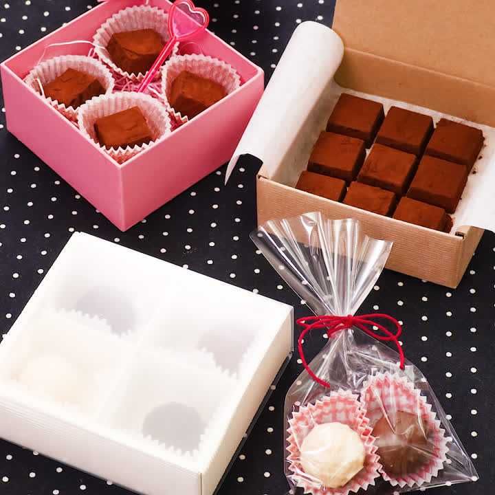 バレンタインギフトのラッピングの種類、包み方のテクニック │ バレンタインギフト