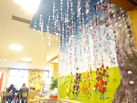 桜壁面飾り 春の壁面飾り 4月壁面飾り