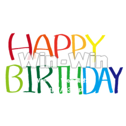 happybirthday 大文字 イラスト birthdayの写真素材 - PIXTA