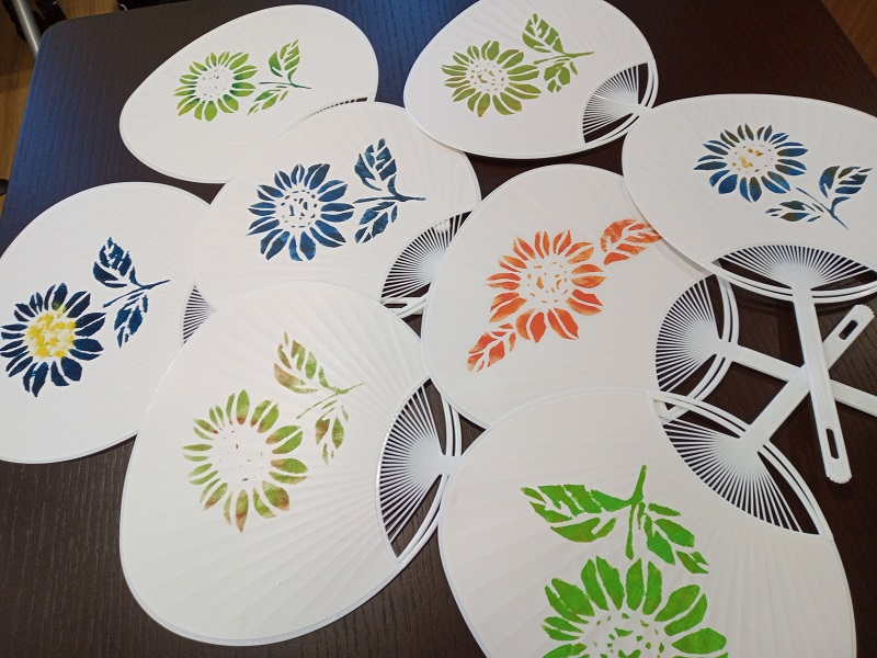 今年もうちわ作り公式 グッドタイムホーム調布