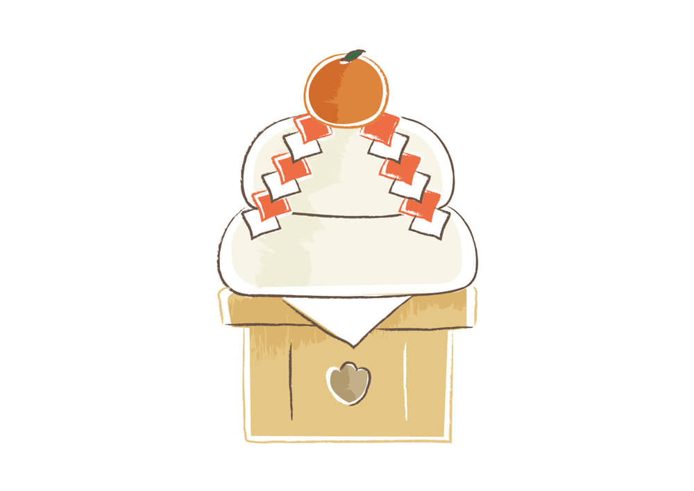 フリーイラスト12種類のお正月の縁起物アイコンのセットパブリックドメインQ：著作権フリー画像素材集