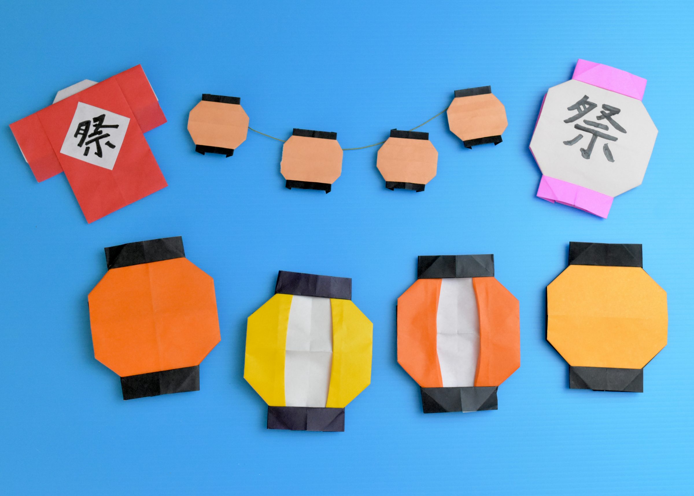 秋祭り」折り紙作品ができるまで和紙で彩る折り紙の小部屋 - 楽天ブログ