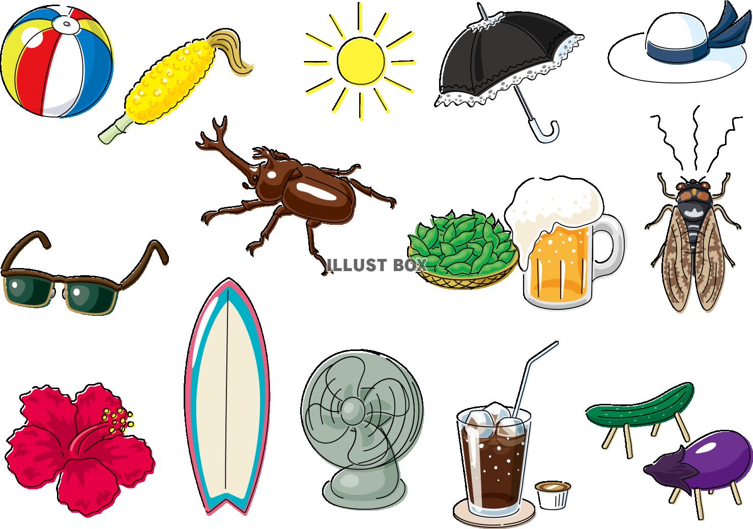 スイカと夏の風物詩 11012012413 の写真・イラスト素材アマナイメージズ