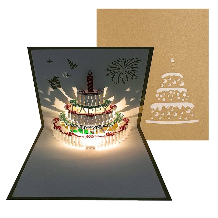 バースデーカード誕生日にピッタリ 初心者も簡単!!バースデーカードの描き方