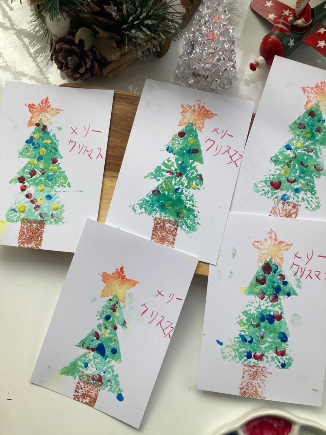 年齢別 クリスマスカードの手作りアイデア！子どもにも簡単な作り方を解説！ままのて
