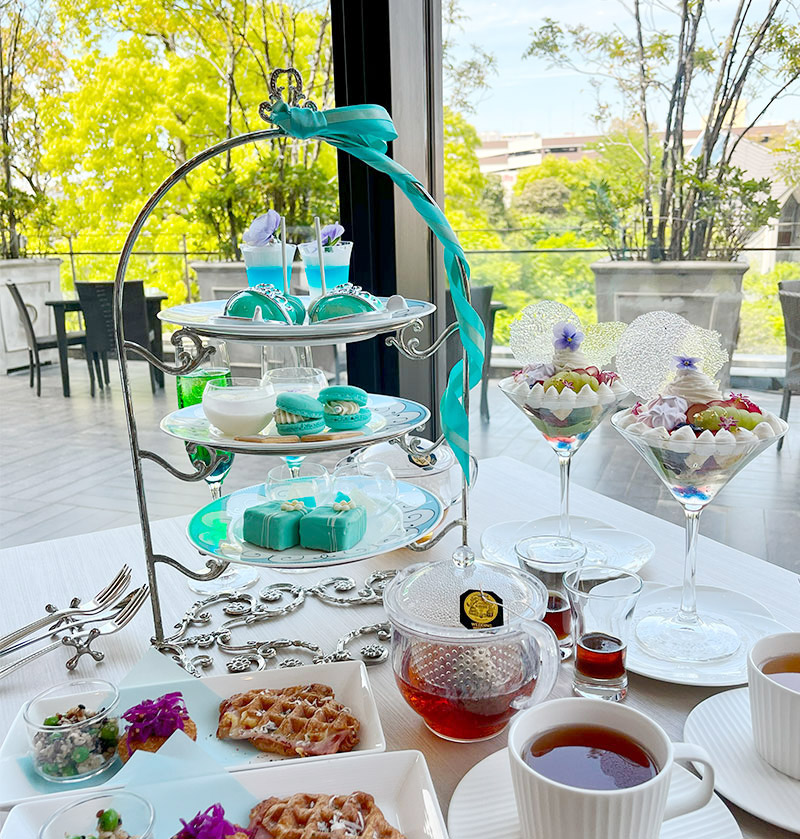 香蘭社◇サムシングブルー ペア碗皿 カップ&ソーサー 2点セット BLU サムシングブル