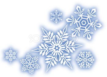 可愛いイラスト無料江戸時代の雪の結晶イラストダウンロード