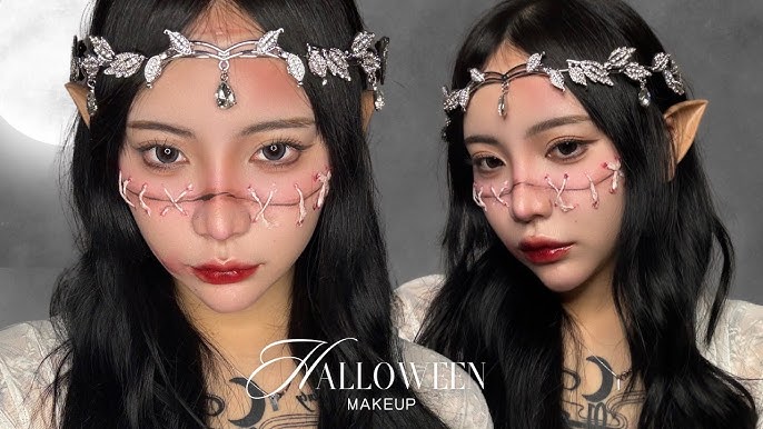 ハロウィン 仮装 メイク ピエロ 半顔：L132846549ホットペッパービューティ