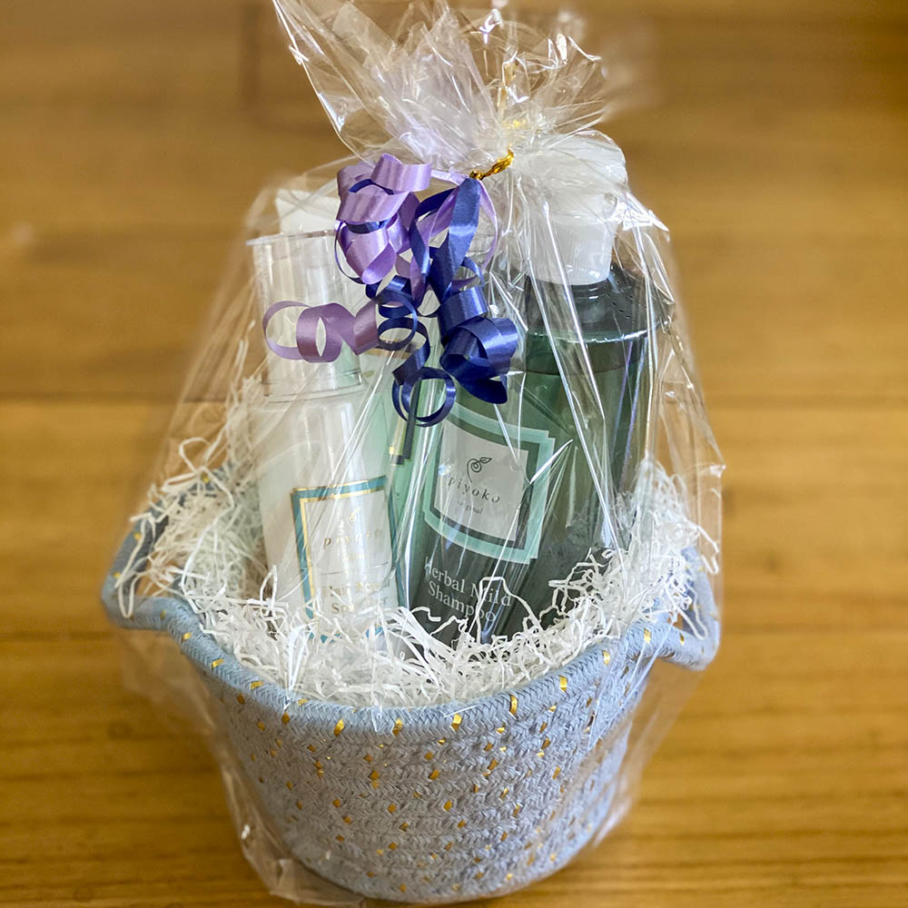 グリーンバスケットギフトの作り方