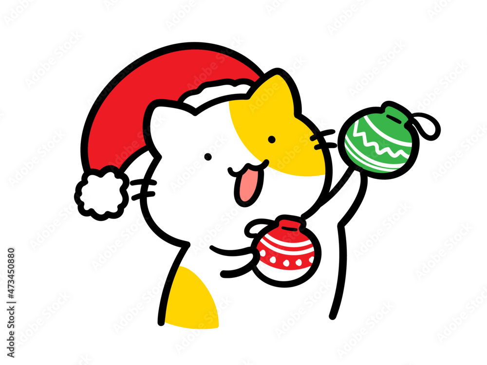 表情二種＋背景つき！クリスマスイラストお描きしますSKIMA スキマ