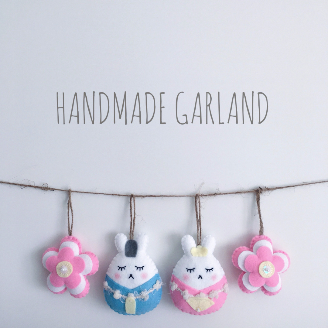 ひな祭り切って吊るすだけ！手作りガーランドの無料テンプレートARCH DAYS