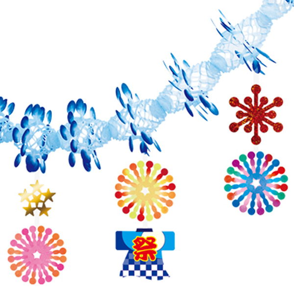 夏の飾り付け スイカのガーランドが作れる印刷素材 ダウンロード版- Happy Birthday Crafts ハピバクラフト- BOOTH