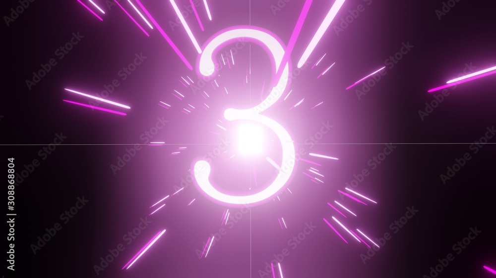 ワープに突入したカウントダウン３秒「青・緑」のイラスト素材60429359- PIXTA