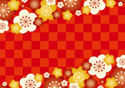 市松模様の金屏風背景イラスト無料フリー素材 - イラストストック