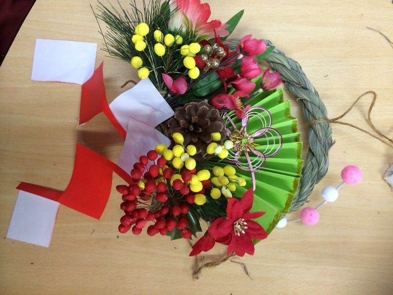 皆でお正月飾りを作ろう！ : しょうじゅの里三保 スタッフブログ