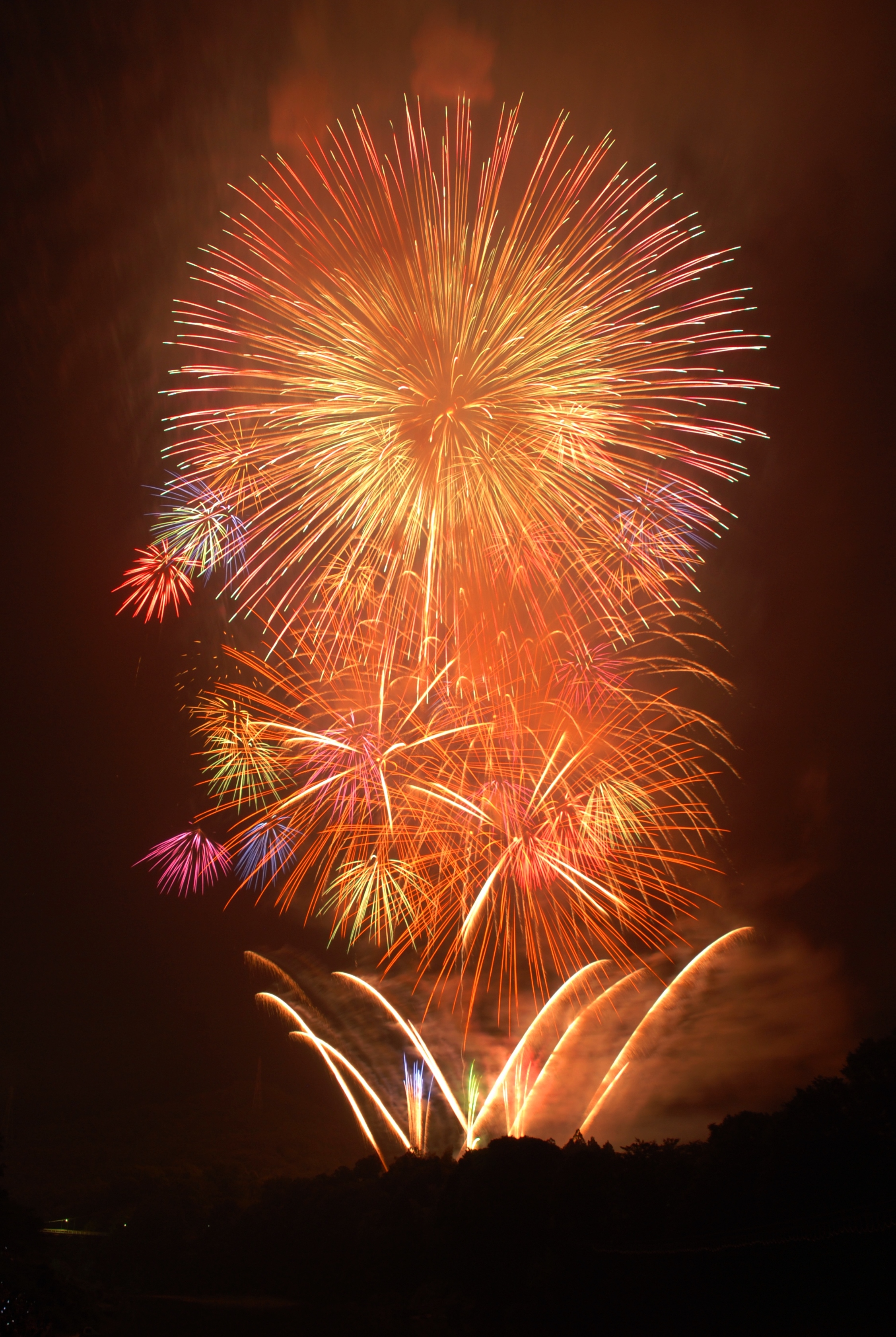 新城納涼花火大会」 8月13日 水 に桜淵公園で新城納涼花火大会が開催されます！ 今年で56回目を迎える新城納涼花火大会では、約2,000発の花火が打ち上げられます。会場には、90店舗以上の屋台が出店されます。グルメを楽しみながら花火を見るのもいいですね！ 新城市内