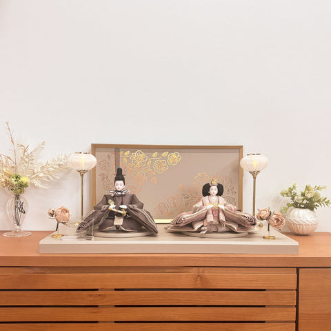 天鳳堂資料室 雛人形の男女の並び 男雛と女雛の左右