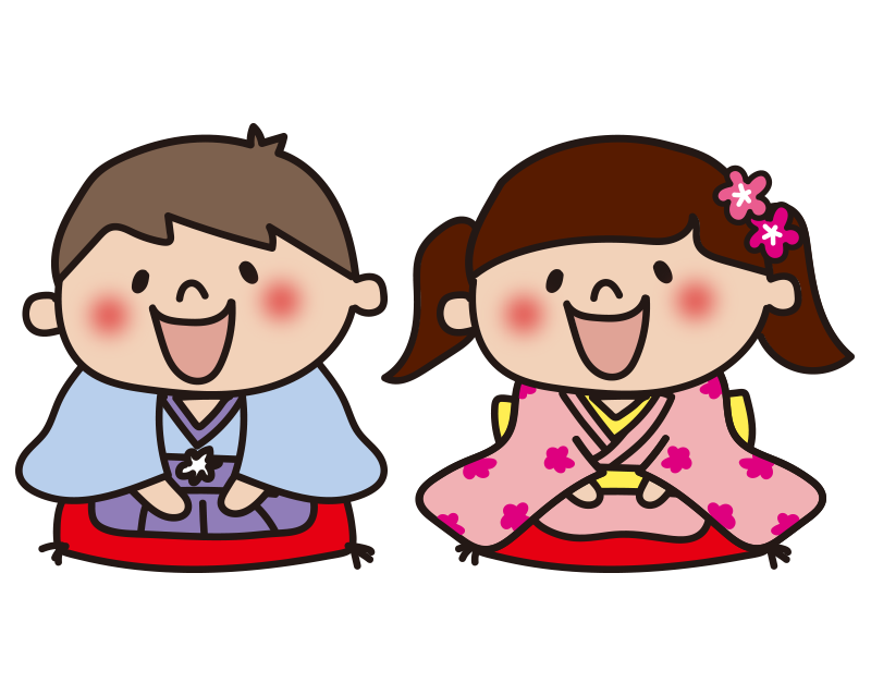 切り抜いて遊べる福笑い ひょっとこ 日本の正月の遊び：イラスト無料