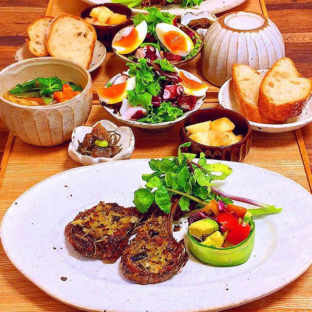 夏の家飲みホームパーティー献立とテーブルコーディネートkoma's home