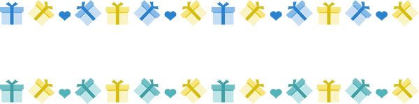 ハートやリボンが可愛いホワイトデーのメッセージカード・背景フレーム枠・ライン無料イラスト - フリーランスWebデザイナーのリアル