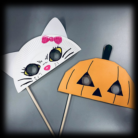 ハロウィーンのお菓子入れ、紙皿や牛乳パックで簡単製作みんなの幼児と保育