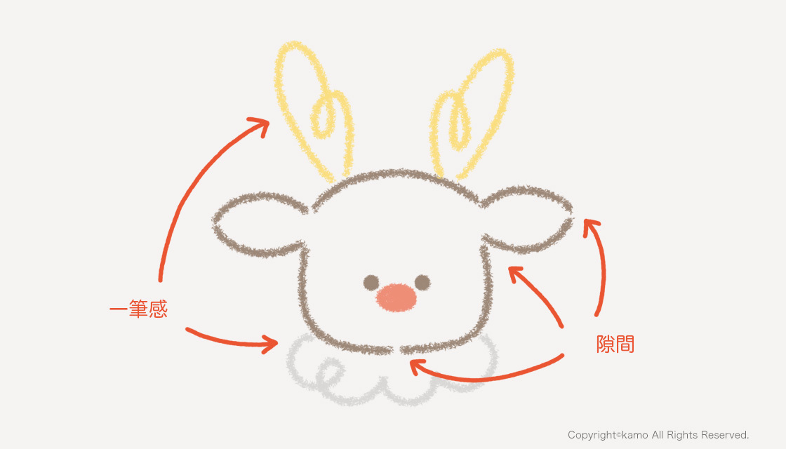 クリスマス手書き2色イラスト無料イラスト素材素材ラボ