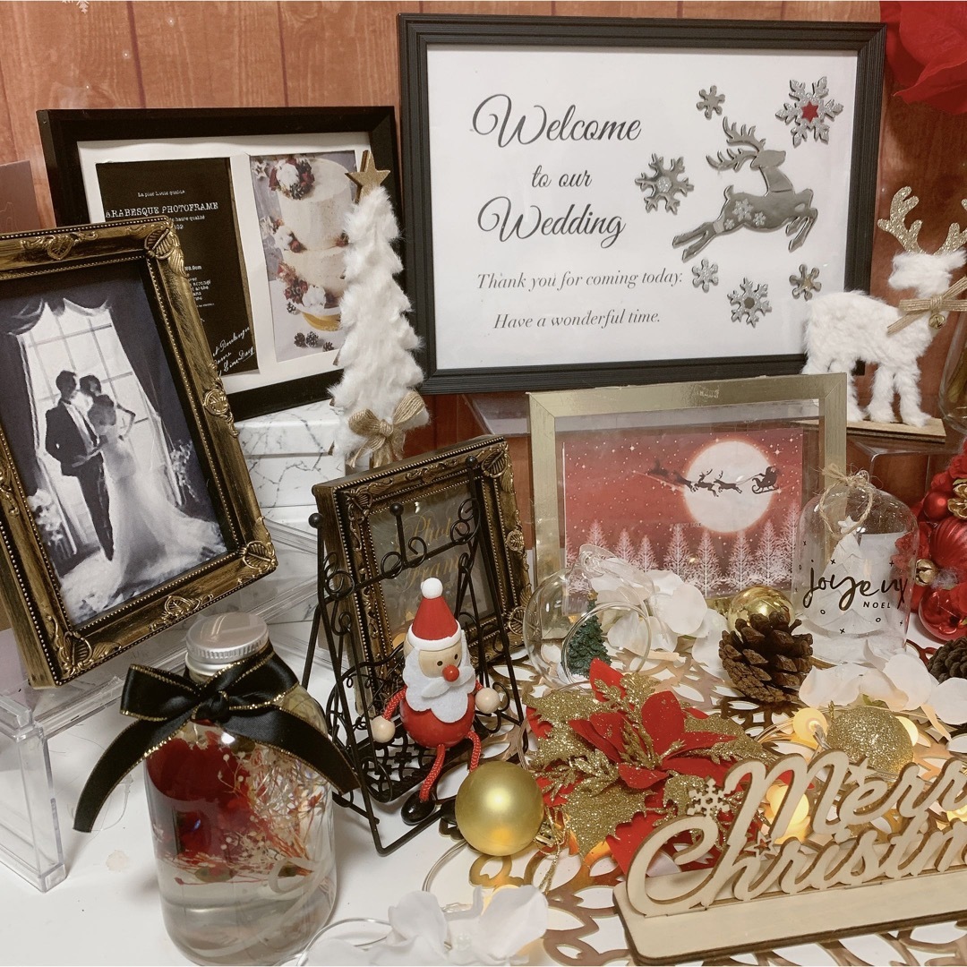 ウェルカムスペース 結婚式 ウエディング まとめ売り ブライダル クリスマス ウェルカムボード Flower crown 通販18397595Creema クリーマ