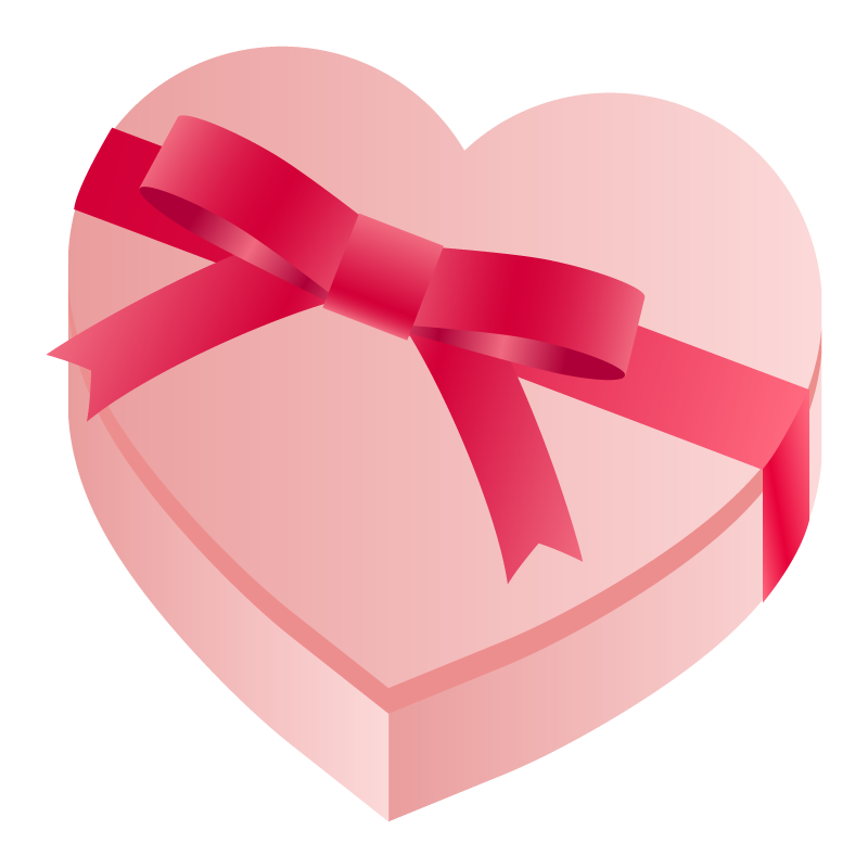 可愛いイラスト無料バレンタイン ポスター チョコレート色 − free illustration Valentine posterchocolate colorイラストダウンロード