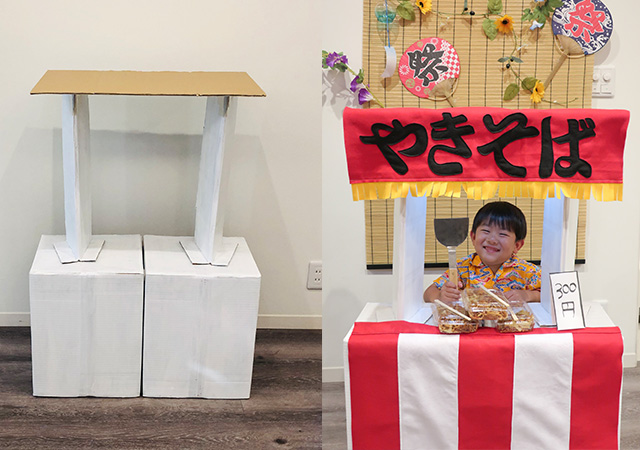 簡単!!お祭りを工作で?I 雑貨屋さんの商品を使って手作りお祭り開催