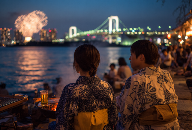 隅田川花火大会、浴衣デートで“かわいい”を爆上げ！浅草着物レンタル令和服