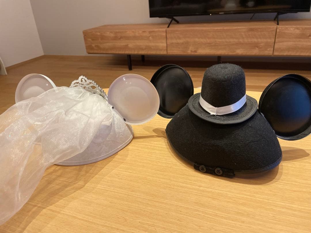 ディズニーウエディング イヤーハット