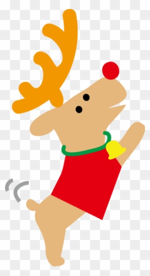 トナカイのイラスト素材手描きのフリーイラスト素材「かわピク」