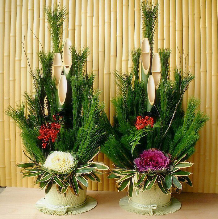 門松の雌雄 赤松・黒松 : 天地 あめつち に遊ぶ