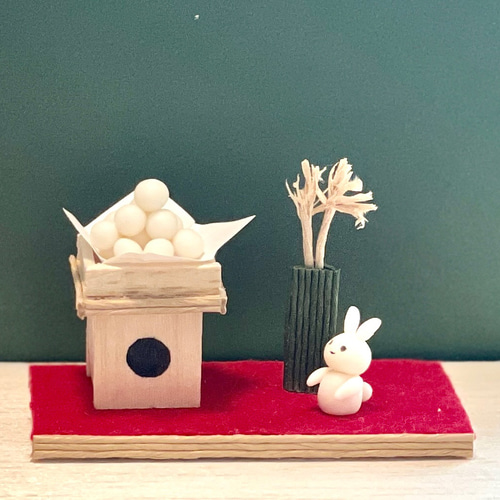 ミニチュア お月見セット🎑🌕 - CAMPAGNE083'S GALLERYminne byGMOペパボ国内最大級のハンドメイド・手作り通販サイト