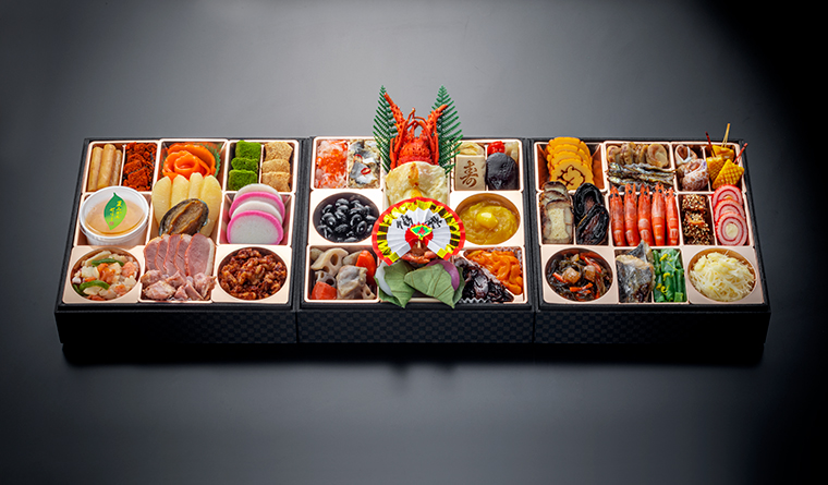 おせち料理の盛り付け おひとり様用重箱hanarikitchen.com