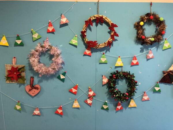 ハンドメイド 壁面飾り☆12月クリスマス 保育園 施設 託児所 サンタクロース その他アート じゅにくろ 通販14537988Creema クリーマ