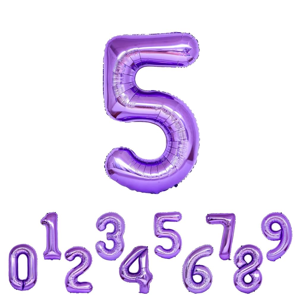 Qoo10紫色の誕生日の飾りパステルパープルバル